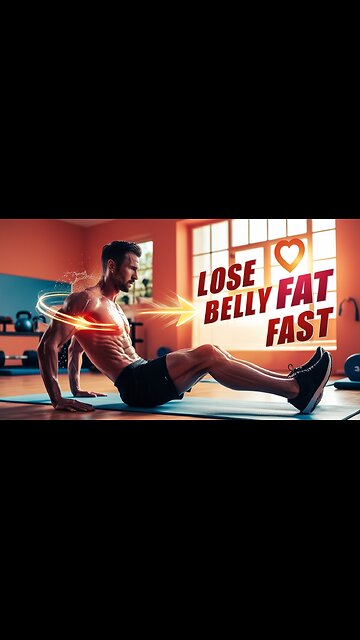 How To Lose_ Lower Belly Fat (fast ab burn floor workout routine)