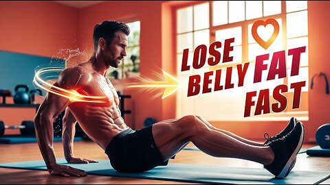 How To Lose_ Lower Belly Fat (fast ab burn floor workout routine)