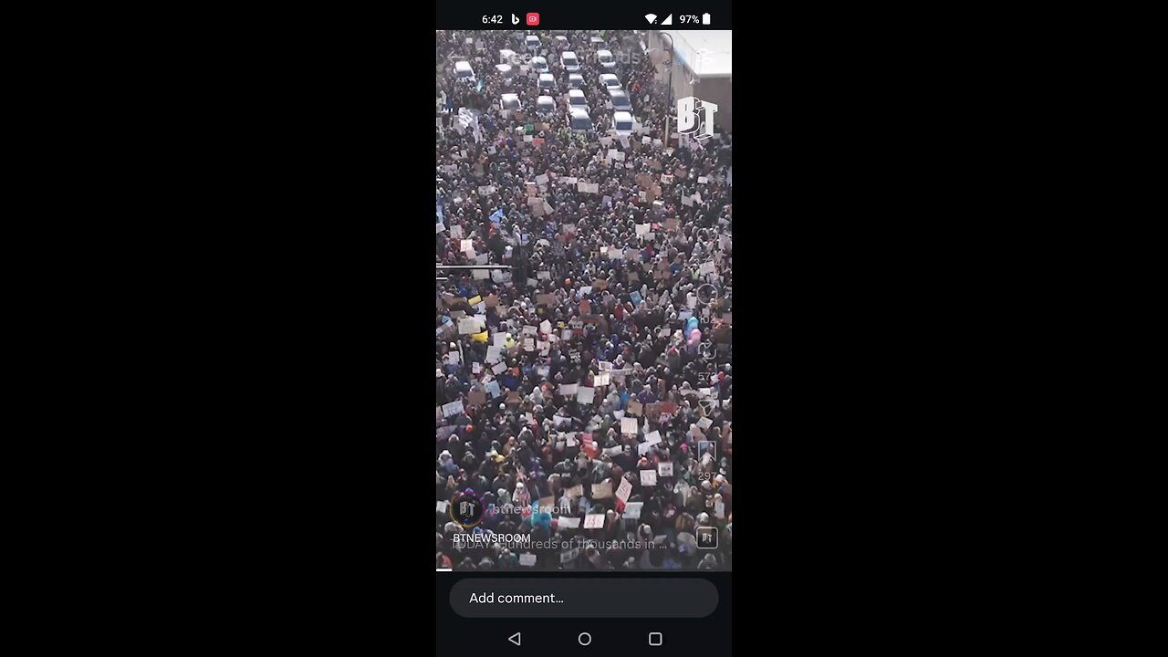 Drone View 1 Minnesota Protests