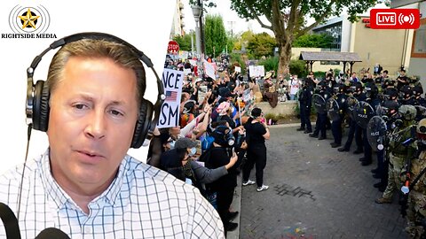 Portland Turning to Mayhem + Mass Shooting in Montgomery - Rightside Radio Broadcast - 10-6-25