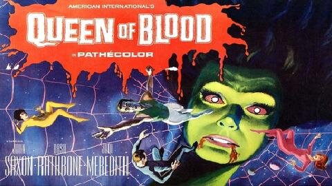 QUEEN OF BLOOD 1966 Rescuers of an Alien Spacecraft Crash Travel to Mars & find Horror FULL MOVIE