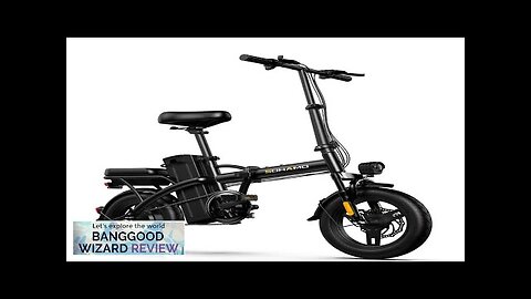 USA DIRECT SOHAMO A1 36V 10Ah 400W Electric Folding Bicycle 14*2.1 Inch Review