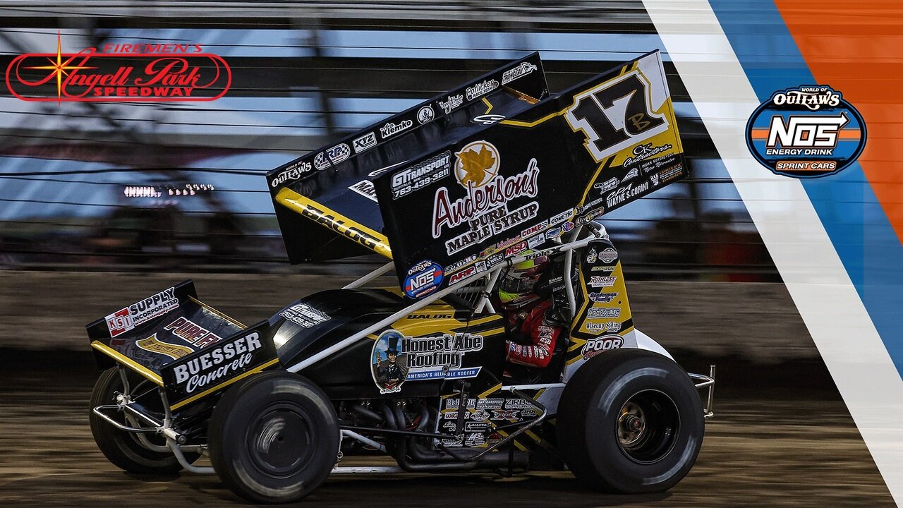 World Of Outlaws Sprint Cars Badger State Triple Finale At Angell Park Speedway (10/19/2025)