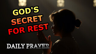 God’s Secret to Peaceful Sleep
