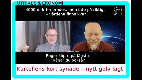 Utrikes & Ekonomi 78 – Kartellens kort är synade – nytt golv lagt