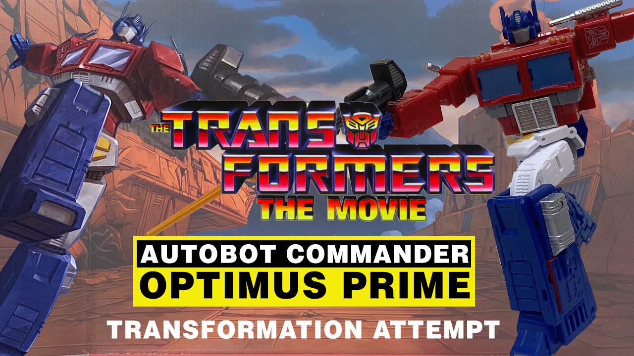 Optimus Prime - The Transformers The Movie - Studio Series - Transformation Attempt