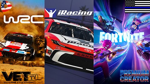 🏎 🎮NASCAR MAJOR NEWS FLASH ALSO EA WRC, IRACING VEGAS, FORTNITE MIX LIVE!🏎 🎮