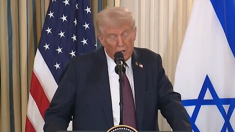 🚨 Trump to Israel: You have our full backing if Hamas rejects Gaza peace plan