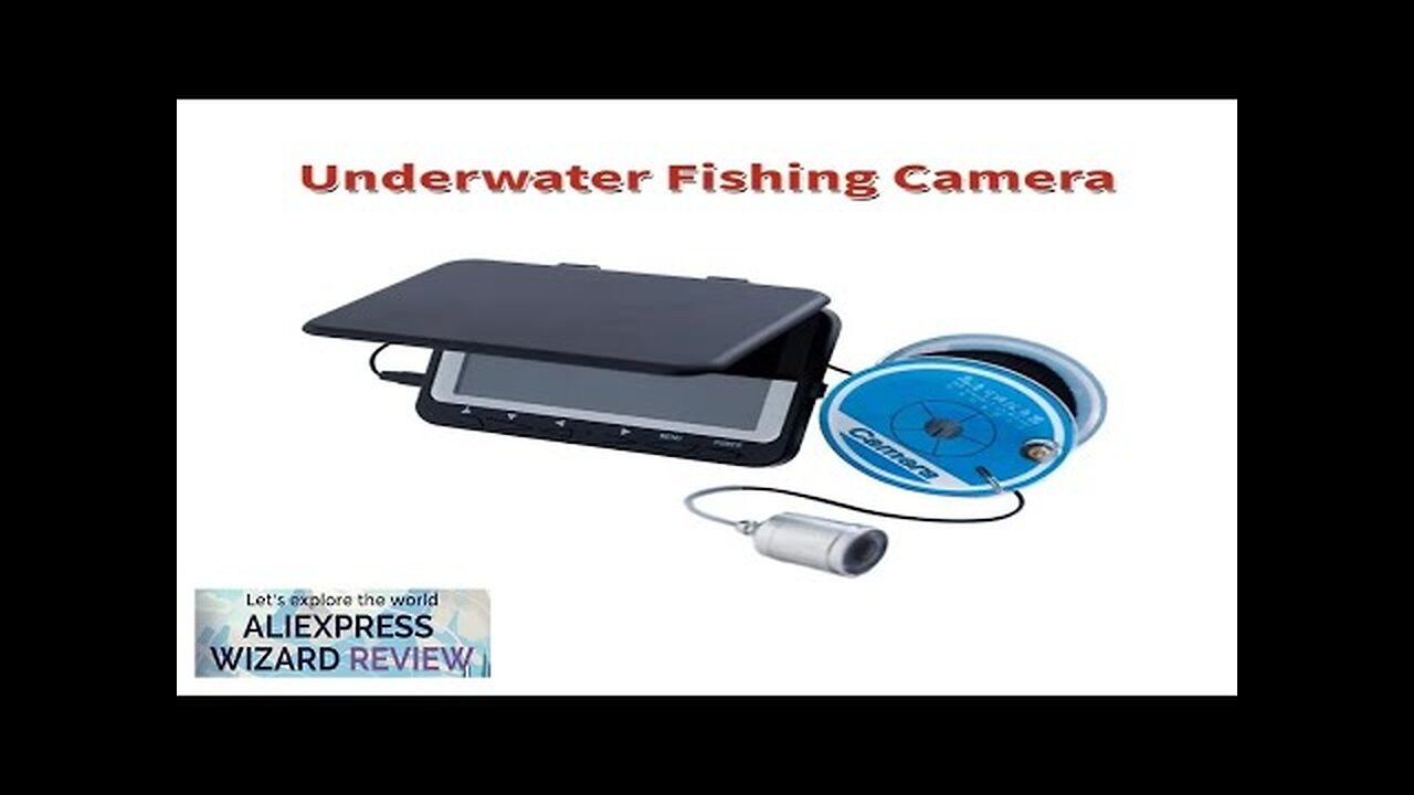 Underwater Fishing Camera DVR Fish Finder Infrared LED Portable Fishing Video Camera Review