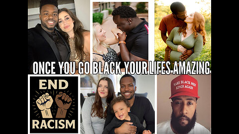 THIS IS MESSAGE RACIST NAZIS SUPREMACY 😠BASTARDS!! YOU Will NEVER STOP BLACK MEN FROM RACE MIXING!!