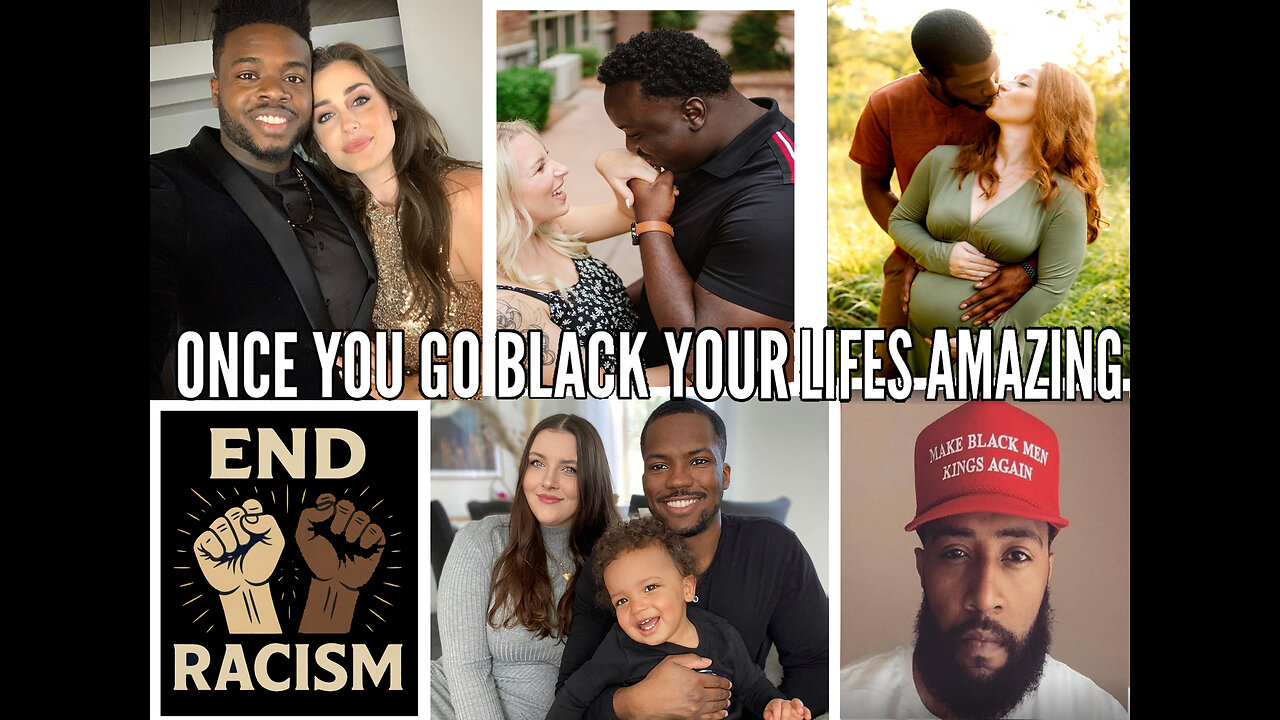 THIS IS MESSAGE RACIST NAZIS SUPREMACY 😠BASTARDS!! YOU Will NEVER STOP BLACK MEN FROM RACE MIXING!!