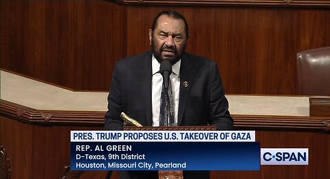 Rep Al Green Calls For Trump's Impeachment - 2 Weeks Into His Term