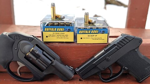 Pocket 32's! Buffalo Bore Hard Cast! .32 ACP VS .32 S&W Long - Ballistic Gel Test