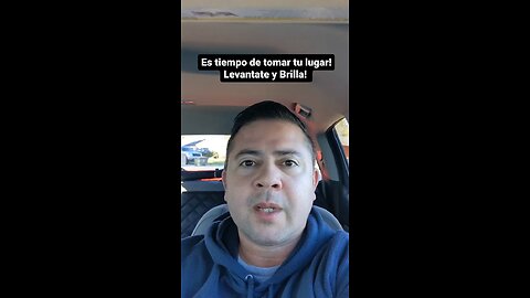 Es tiempo de tomar tu lugar en el Reino de Dios!