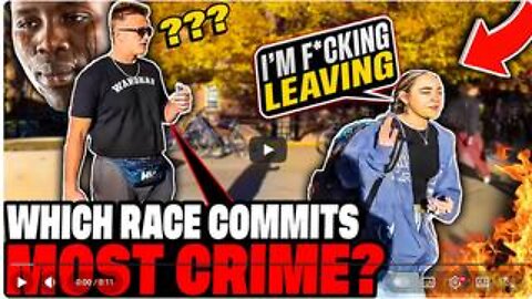 College Kids MELT DOWN When Asked REAL Crime Stats — Woke Clown Runs Off FURIOUS