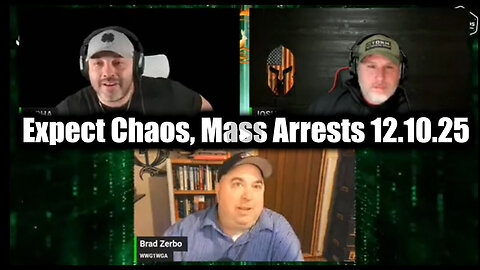 Expect Chao, Mass Arrests 12.10.2025