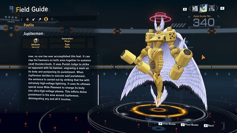 jupitermon all digivolution/de-digivolution/profile Digimon Story Time Stranger