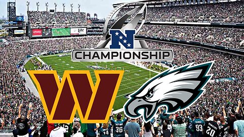 Commanders @ Eagles: LIVE NFC Championship Game Reaction & Commentary #nfl #nfcchampionship