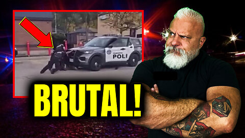 SHOCKING Footage: Canadian Police Literally RUNNING PEOPLE DOWN!