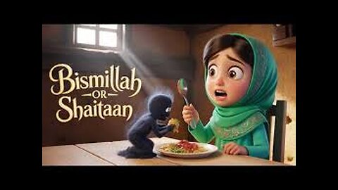 Bismillah Or Shaitaan | اللّٰہ کی حفاظت | Islamic Moral Story | Islamic Kids Official