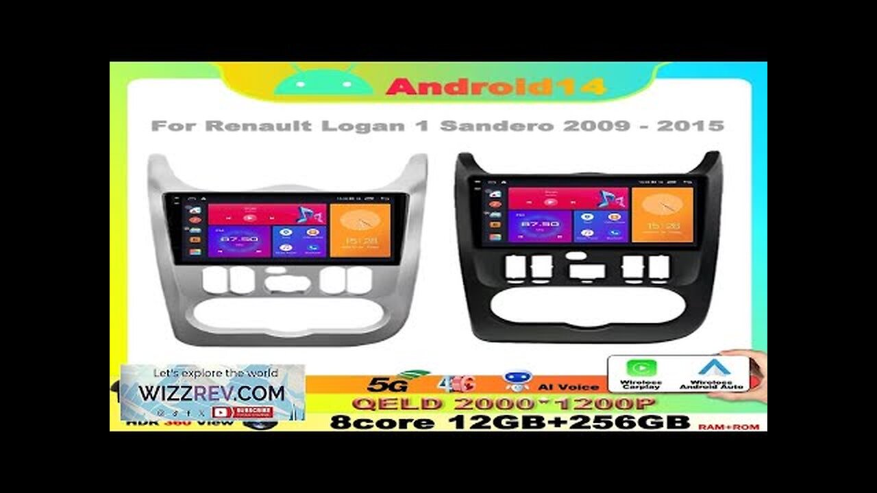 Android 14 For Renault Logan 1 Sandero 2009 2010 2011 2012 Review