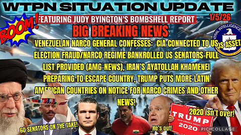 WTPN ~ Judy Byington ~ Situation Update ~ 1-5-26 ~ Trump Return ~ Restored Republic via a GCR