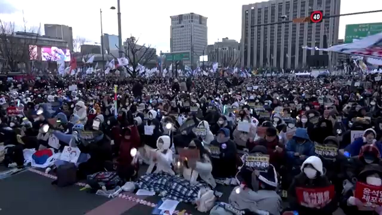 Protesters in South Korea call for impeached President Yoon to step down