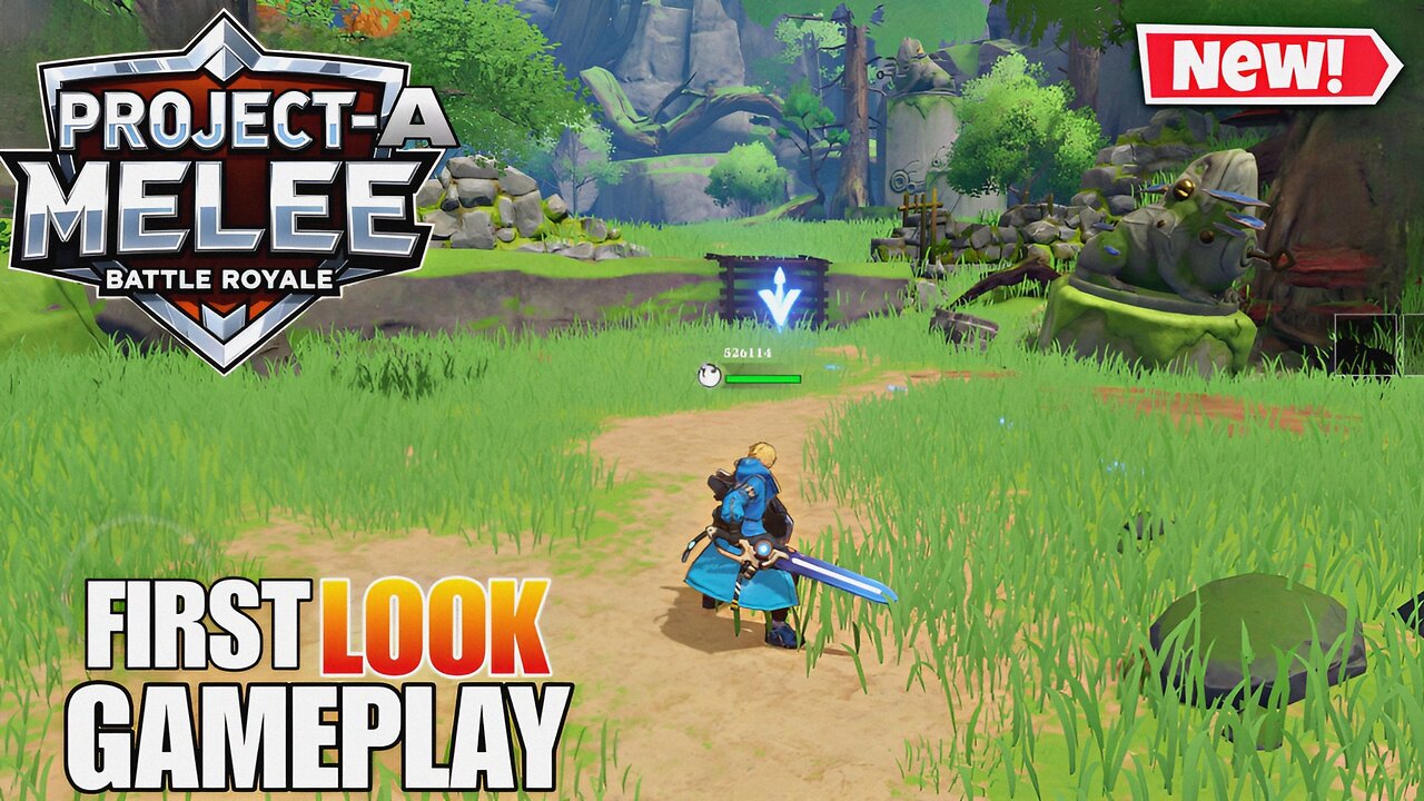 PROJECT A MELEE BATTLE ROYALE GAMEPLAY FIRST LOOK ( BETA TEST )