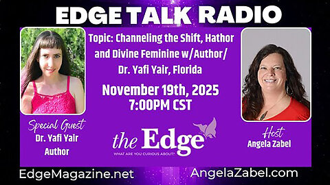 Channeling the Shift, Hathor, and Divine Feminine – with Author Dr. Yafi Yair