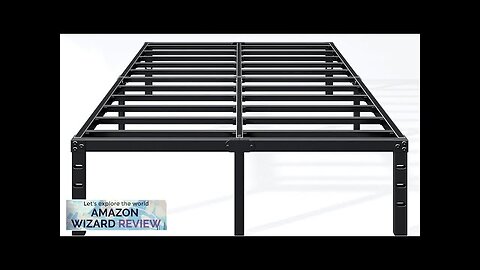 14 Inch Queen Bed Frame Sturdy Platform Bed Frame Metal Bed Review