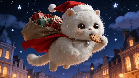Bumble Cat Saves Christmas! | The Cutest Holiday Hero Ever