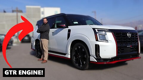 It Has a GTR ENGINE!!! //2026 Nissan Armada Nismo//