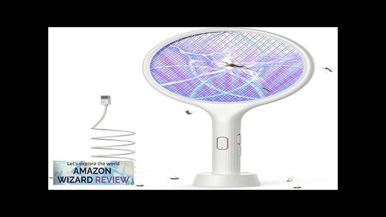 YISSVIC Electric Fly Swatter 4000V Bug Zapper Racket Dual Modes Mosquito Killer Review