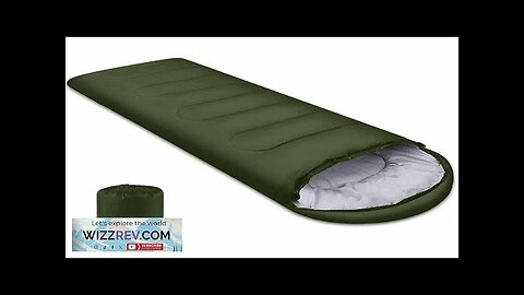 Camping Sleeping Bag Ultralight Waterproof 4 Season Warm Envelope Backpacking Sleeping Bags Review