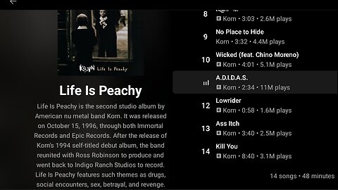 Korn (Life is Peachy) Full Album