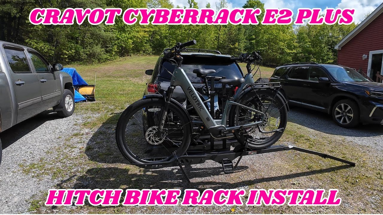 CRAVOT CYBERRACK E2 PLUS HITCH BIKE RACK INSTALL