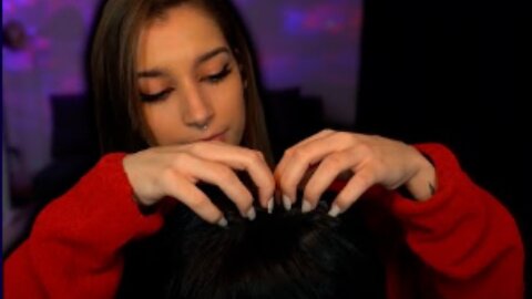 ASMR de ATENCIÓN PERSONAL | Masaje capilar SUPER relajante