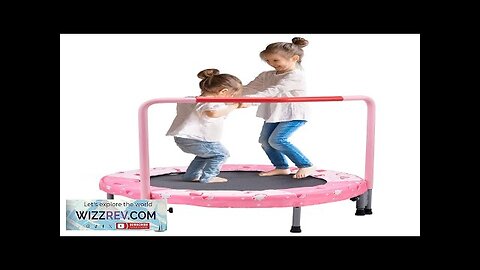 36" Trampoline for Kids Foldable Mini Toddler Trampoline Indoor Outdoor Review