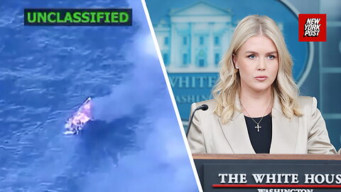 Leavitt touts Trump-directed strikes on Venezuelan cartel boats to 'end the drug epidemic' 
