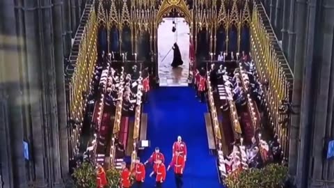 Does anyone remember the Grim Reaper walking past in Westminster Abbey