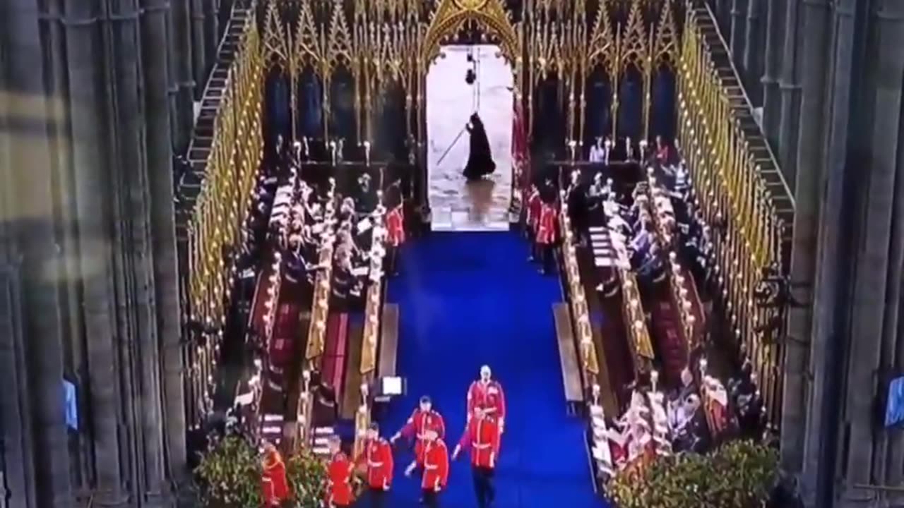 Does anyone remember the Grim Reaper walking past in Westminster Abbey