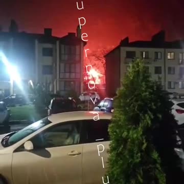 Strong fire in Taganrog 🔥