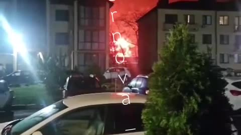 Strong fire in Taganrog 🔥