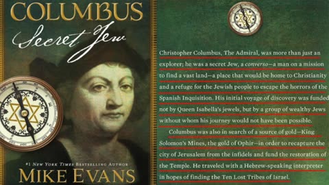 Jewish Colonizer Roots of America: Cristobal Colon and The Founding Fathers