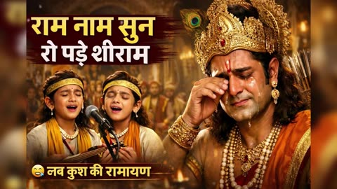 राम नाम सुन रो पड़े श्रीराम 😭 | लव कुश की रामायण | भावुक राम भजन | Ram Bhajan