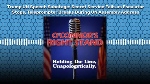 Trump UN Speech Sabotage: Secret Service Fails - Escalator Stops, Teleprompter Breaks During Address