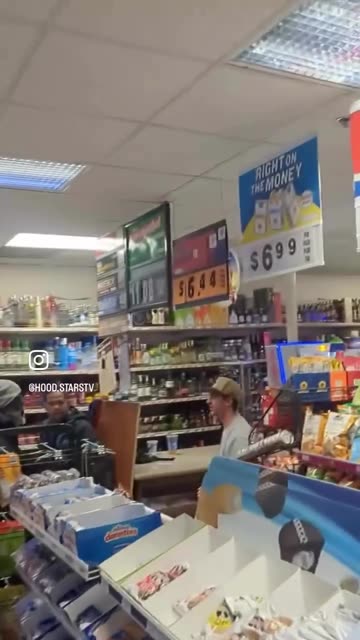 Why would you ever walk up to somebody that close with your hands in your pocket