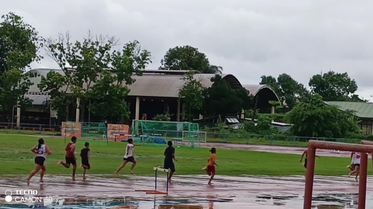 Rain Running Training