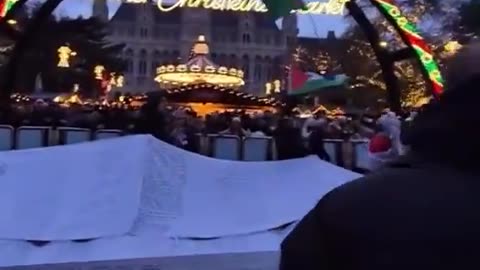 In Vienna, they surrounded Christmas markets and called for Islamic jihad. This won't end well.