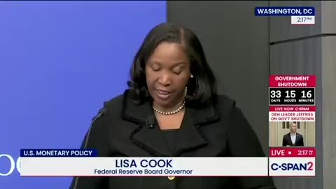 Embattled Federal Reserve Governor Lisa Cook Publicly Talks About Her Mortgage Fraud